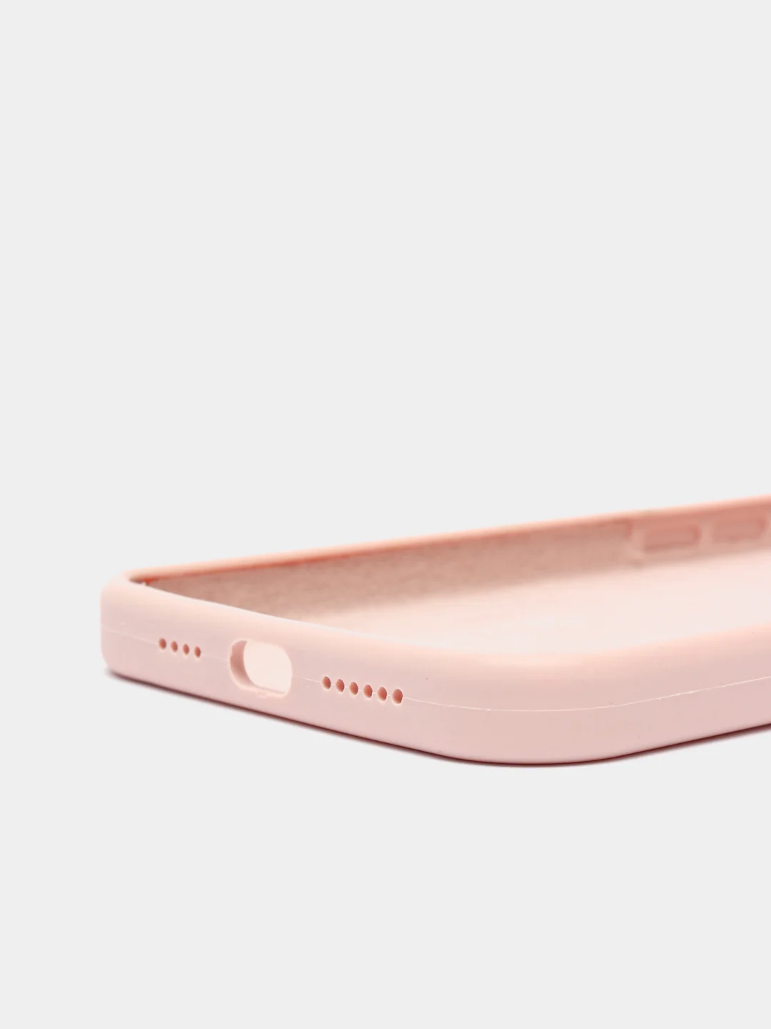 Конфетный чехол Silicone Case для iPhone 12 Pro Max с логотипом закрытый низ