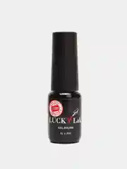 Гель лак для ногтей, гель-лак LuckyLak FL №138, 8g красно розовый с шиммером, глиттером