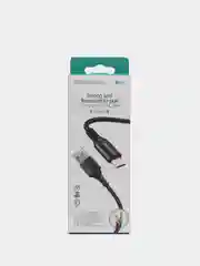 Черный кабель для зарядки Android и Apple iPhone BOROFONE BX54 (1m, Micro-USB/Type-C/Lightning)