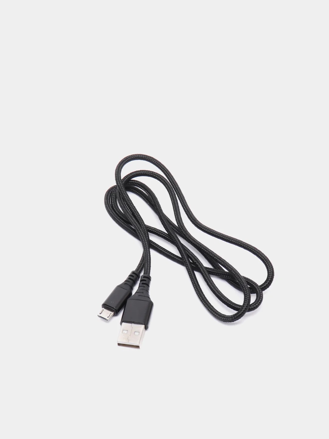 Черный кабель для зарядки Android и Apple iPhone BOROFONE BX54 (1m, Micro-USB/Type-C/Lightning)