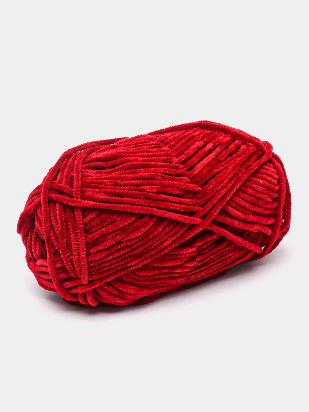 Бордовый пряжа плюшевая YarnArt "Dolce Baby", 100% микрополиэстер, 50 г, 85 м