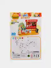 Пазл 3D "Мини Кафе"