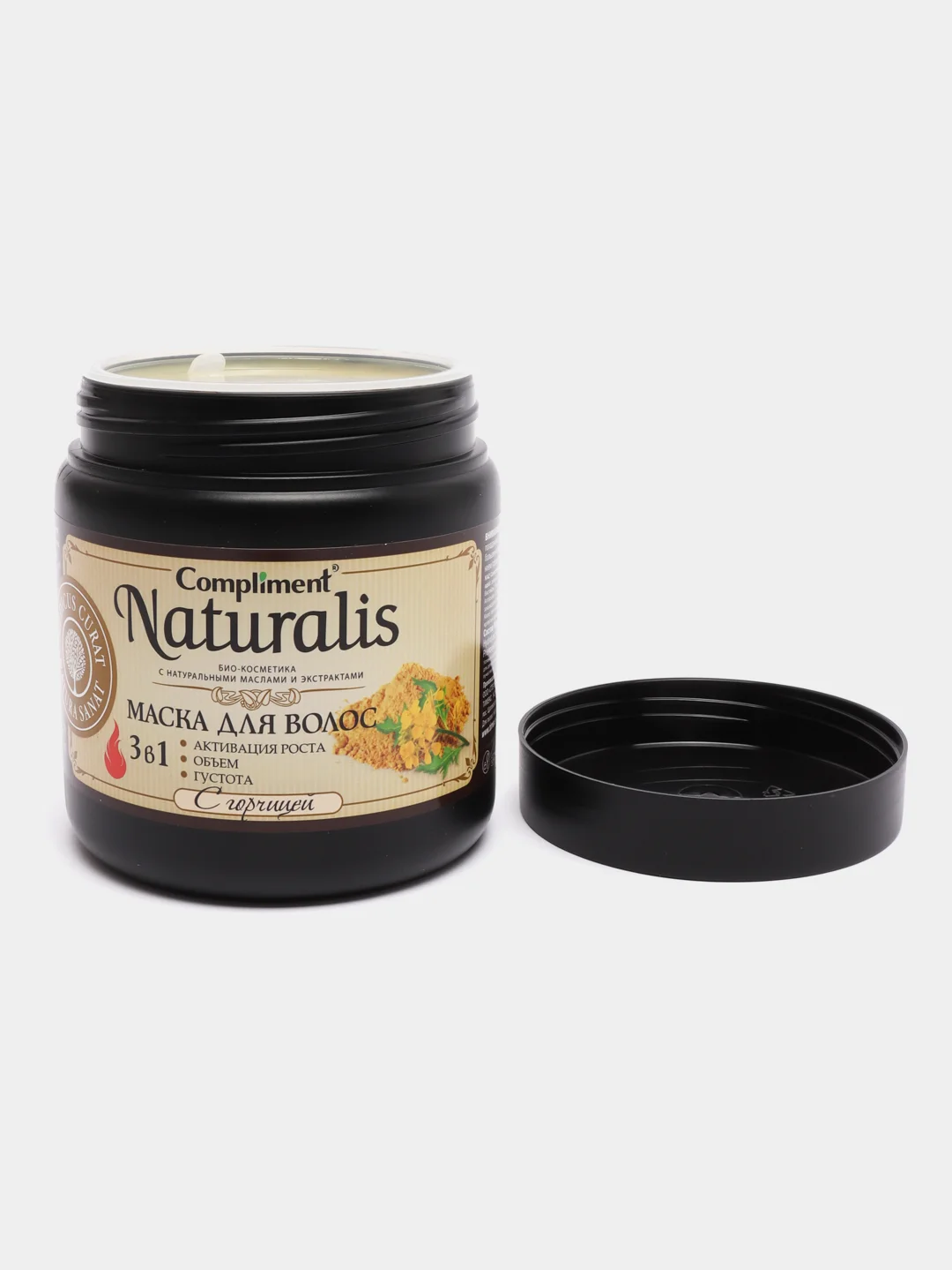 Compliment Naturalis Маска для волос с горчицей, 500 мл