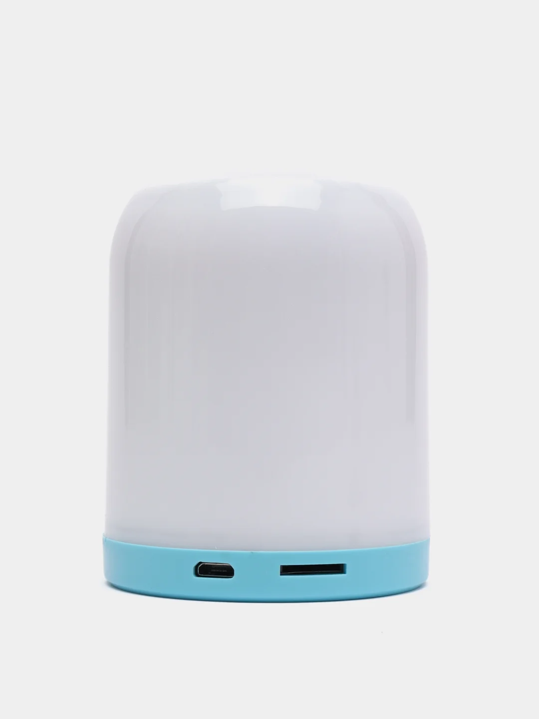 Голубой беспроводной портативный Bluetooth-динамик, мини-плеер SPEAKER WIRELESS LED Model: A1