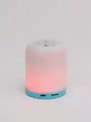 Голубой беспроводной портативный Bluetooth-динамик, мини-плеер SPEAKER WIRELESS LED Model: A1
