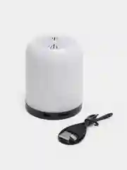 Черный беспроводной портативный Bluetooth-динамик, мини-плеер SPEAKER WIRELESS LED Model: A1