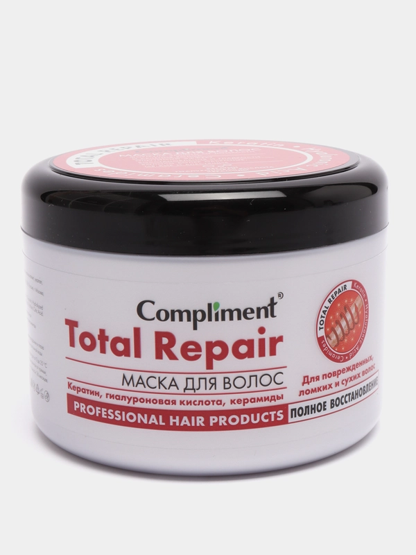 Compliment Маска для волос Total Repair с кератином 500 мл