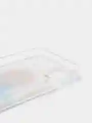 Желтый чехол Huawei P40 Lite, Хуавей П40 Лайт силиконовый переливающийся жидкий с блестками