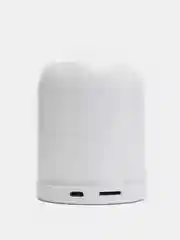 Белый беспроводной портативный Bluetooth-динамик, мини-плеер SPEAKER WIRELESS LED Model: A1