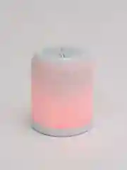 Белый беспроводной портативный Bluetooth-динамик, мини-плеер SPEAKER WIRELESS LED Model: A1