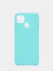 Бирюзовый чехол Realme C25, Realme C25S Реалми С25 / С25С силиконовый цветной матовый