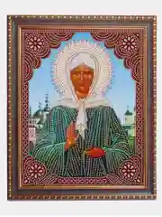 Багровый алмазная мозаика "Иконы", 27 х 33 см, на подрамнике