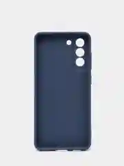 Темно-синий чехол Samsung Galaxy S21 FE, Самсунг Галакси С21 ФЕ силиконовый, матовый