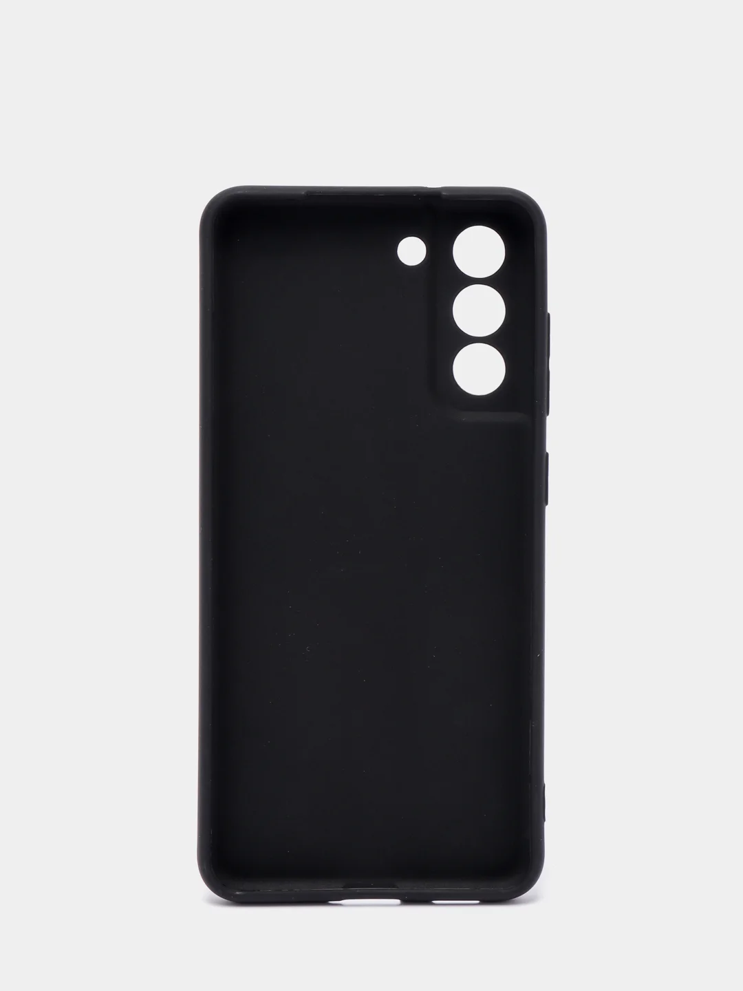 Черный чехол Samsung Galaxy S21 FE, Самсунг Галакси С21 ФЕ силиконовый, матовый