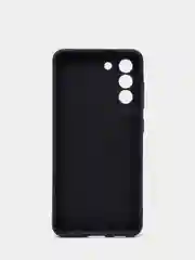 Черный чехол Samsung Galaxy S21 FE, Самсунг Галакси С21 ФЕ силиконовый, матовый