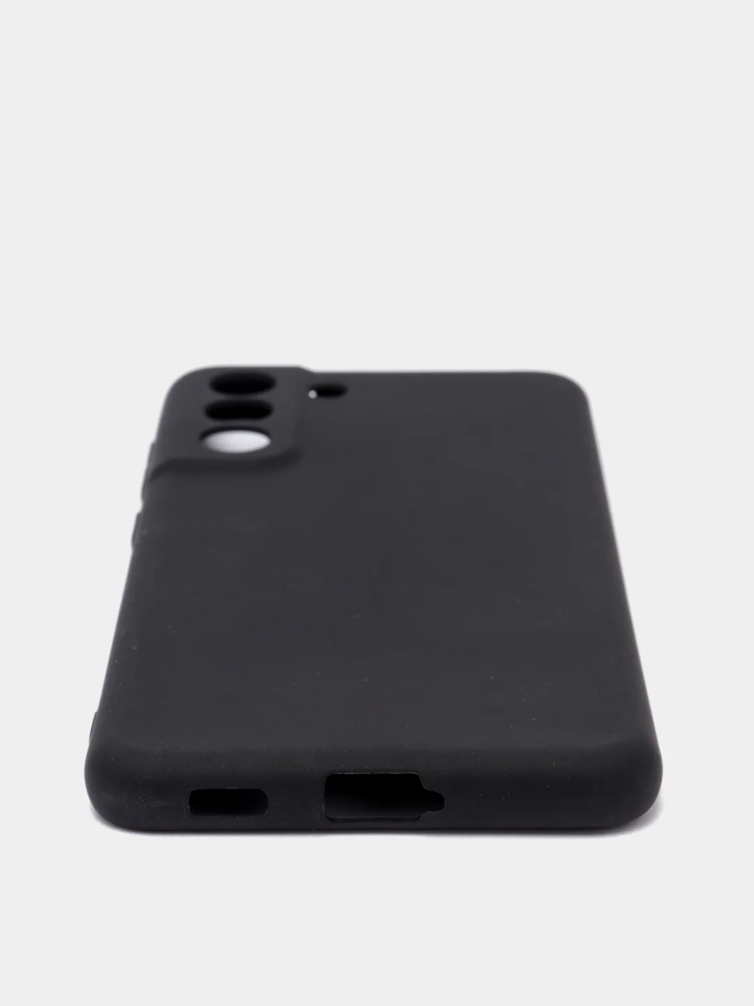 Черный чехол Samsung Galaxy S21 FE, Самсунг Галакси С21 ФЕ силиконовый, матовый