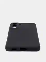 Черный чехол Samsung Galaxy S21 FE, Самсунг Галакси С21 ФЕ силиконовый, матовый
