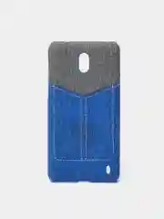 Голубой чехол накладка для Nokia 3