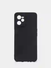 Черный чехол Realme C35 / Реалми C35 черный, силиконовый, матовый