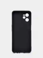 Черный чехол Realme C35 / Реалми C35 черный, силиконовый, матовый