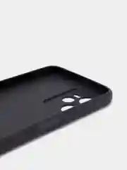 Черный чехол Realme C35 / Реалми C35 черный, силиконовый, матовый