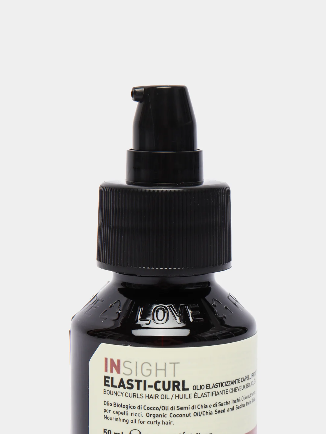 Масло-блеск для кудрявых волос Insight Elasti-Curl Bouncy Curls Hair Oil