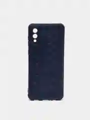 Индиго чехол Samsung Galaxy A02, Самсунг Галакси А02 из эко кожи Baseus
