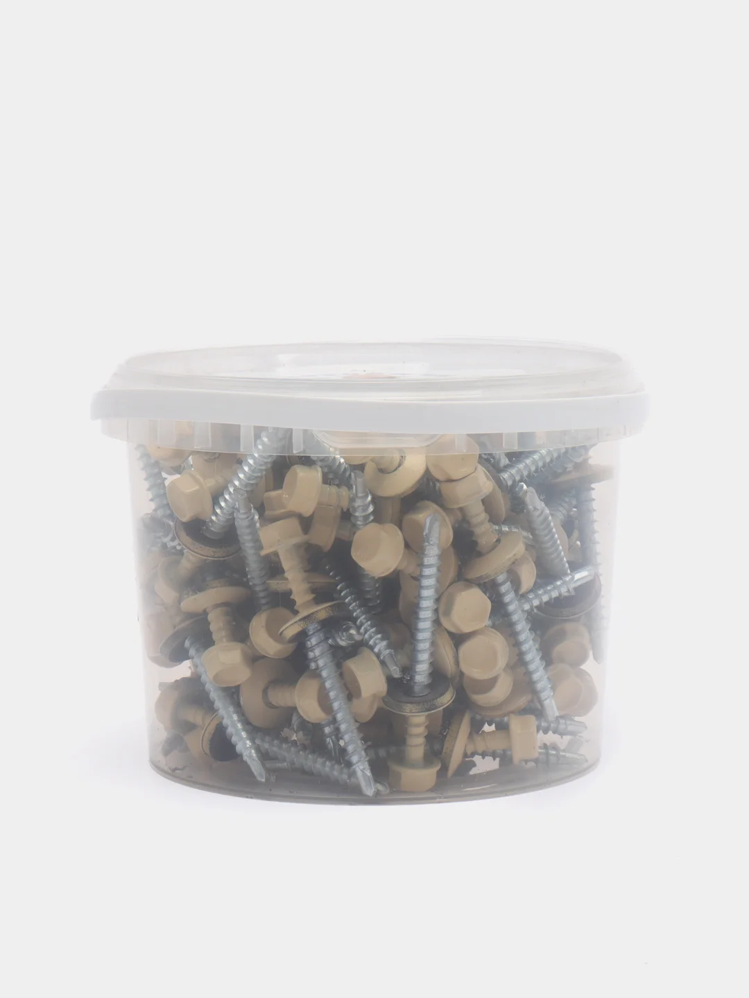 Кровельные саморезы со сверлом, 4,8х51, RAL1014, слоновая кость, 100 штук