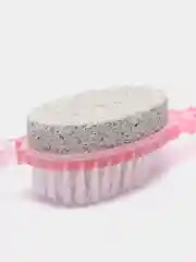 Розовый терка для ногтей с пемзой