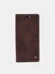 Коричневый чехол книжка Samsung A52