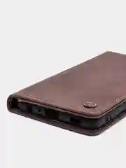 Коричневый чехол книжка Samsung A52