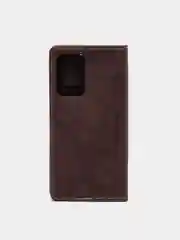 Коричневый чехол книжка Samsung A52