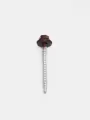 Кровельные саморезы со сверлом 4,8 х 51, RAL3005 - красное вино, 100 штук
