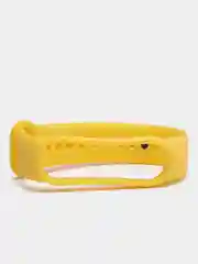 Желтый силиконовый ремешок Xiaomi Mi Band 5, 6 / Ремешок для фитнес браслета Xiaomi Mi Band 5,6