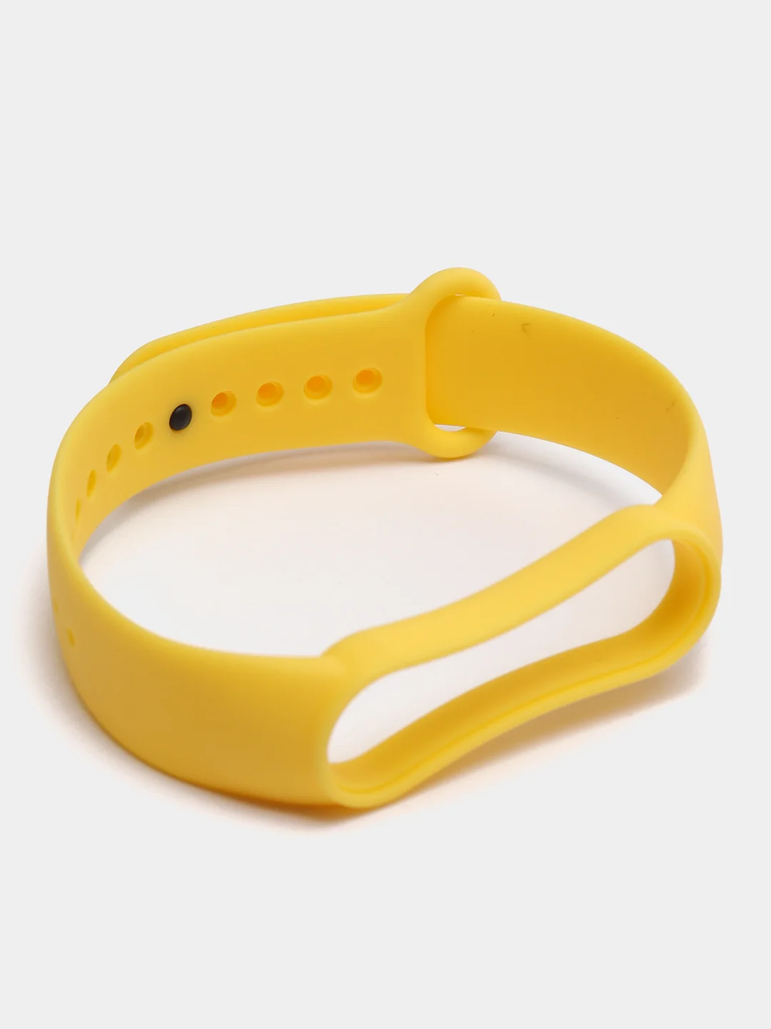 Желтый ремешок для фитнес браслета Xiaomi Miband 5, Miband 6