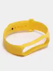 Желтый ремешок для фитнес браслета Xiaomi Miband 5, Miband 6