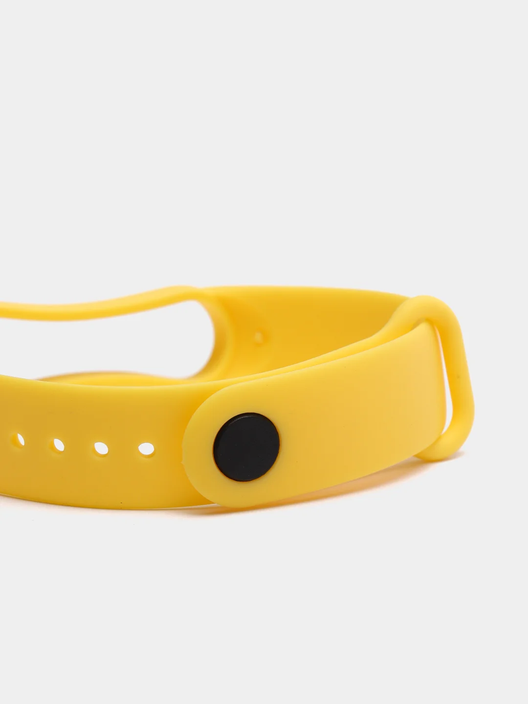 Желтый ремешок для фитнес браслета Xiaomi Miband 5, Miband 6
