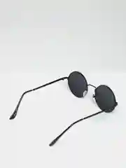 Черный солнцезащитные очки круглые линзы (7 цветов)