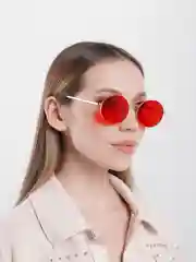 Алый солнцезащитные очки,  цвета