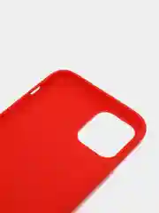 Красный чехол для iPhone 11 Pro, силиконовый, 14 цветов