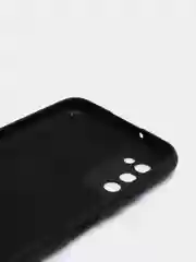 Черный чехол Samsung Galaxy A03s силиконовый
