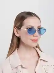 Голубой солнцезащитные очки, 4 цвета