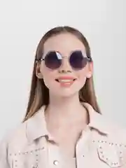 Лазурный солнцезащитные очки круглые линзы (7 цветов)