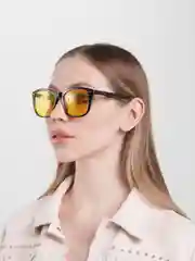 Черный солнцезащитные очки
