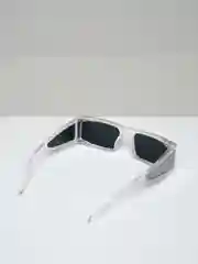 Белый солнцезащитные женские прямоугольные очки