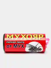5 шт, липкая лента от мух Мухояр, липучка