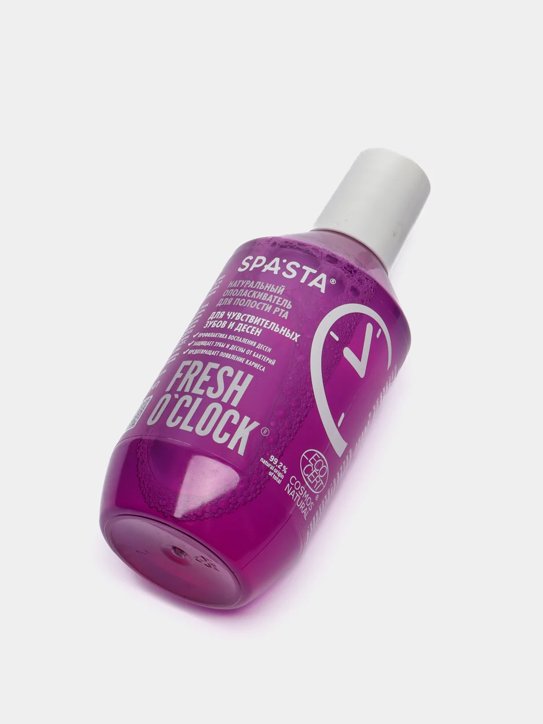 Spasta Ополаскиватель для полости рта Fresh oclock для чувствительных зубов и десен 400 мл