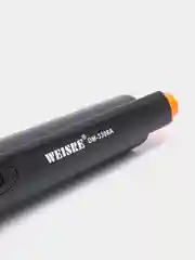 Черный беспроводной микрофон для караоке динамический Weisre 3308А, с приемником, 26 см