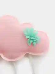 Розовый заколка-брошь ТУЧКА ДЛЯ ДЕВОЧКИ