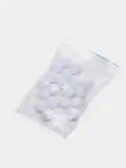 Белый помпоны Premium 1 см (20 шт)